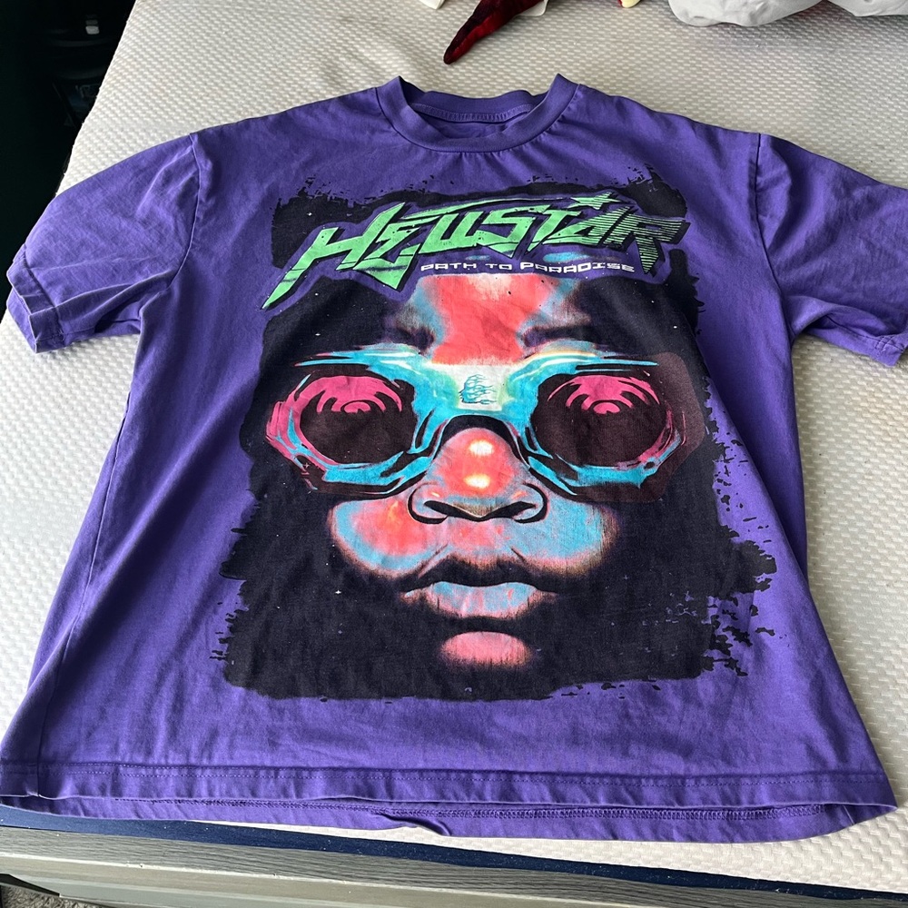 Kids Purple Graphic Tee with Bold Design